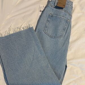 PacSun Crop Wide Leg Jeans